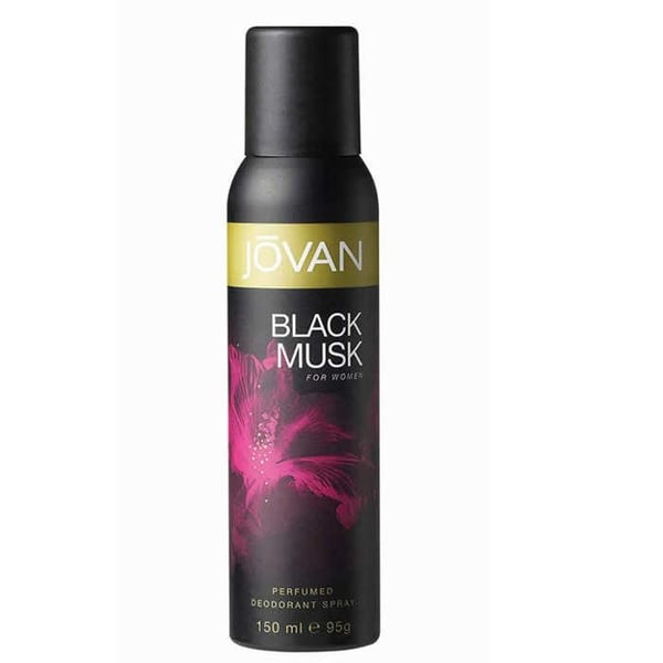 Jovan Black Musk Parfymerad Deodorantspray 150ml