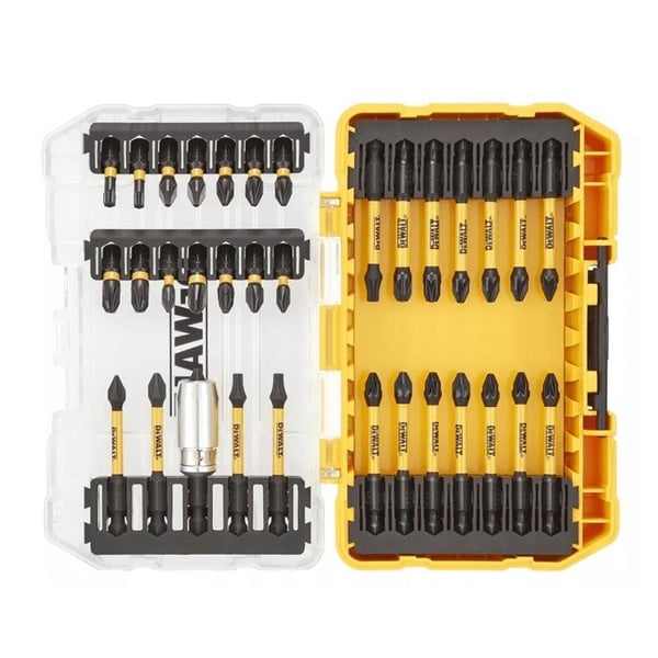 Bitarset - DEWALT - DW DT70746T - 34 delar - Universell kompatibilitet - Högkvalitativt stål