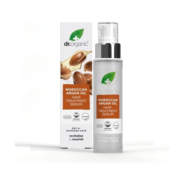 Hårserum - DR. ORGANIC - 100 ml - Arganolja - Fuktgivande - För Alla Hårtyper
