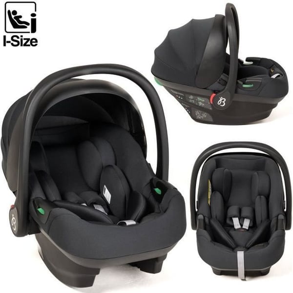 BEBELISSIMO - Bilbarnstol - Mysig CRIOS I-storlek - grupp 0+ - från 0 till 21 kg - från 40 till 87 cm - svart