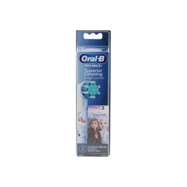 Oral-B Pro Kids Frost 3 År och uppåt 3 Reservborstar