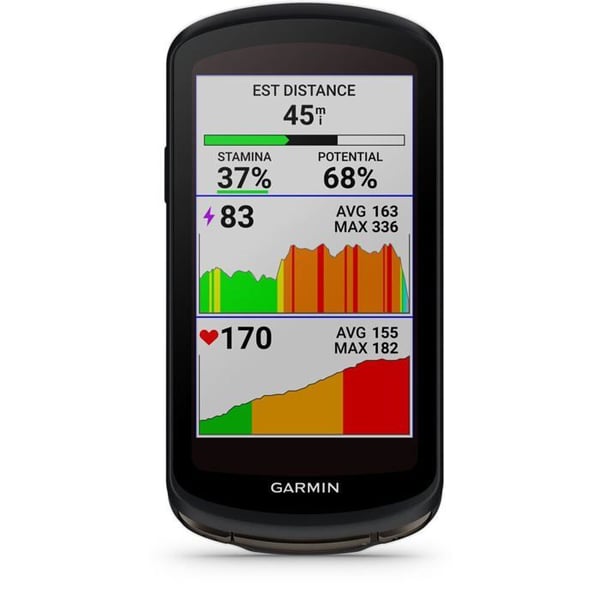 GPS - GARMIN - Edge 1040 Solar - Silikonetui - MTB-beslag - USB-kabel