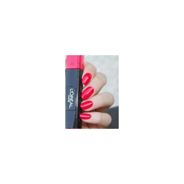 Vernis Infaillible Gel Duo L'Oréal 020 Fuchsia For Life – Gel nagellack + Färgad topplack