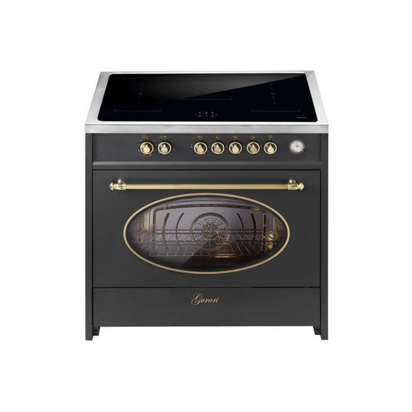 GURARI Induktionsspis E 913 RU BL Retro Spis 90 cm/ 121L