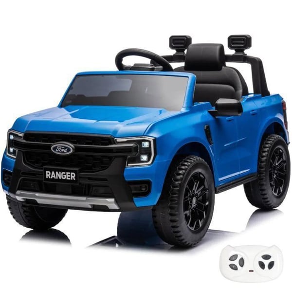 FORD Ranger Elbil 12V - Blå - 1 till 6 år - Officiell Licens - Litiumbatteri - Bluetooth