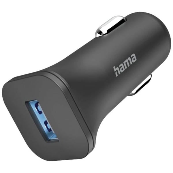 Hama Bil Laddare 6W USB-laddare 6 W 1x USB-A svart för bil, för lastbil