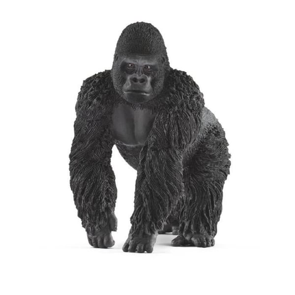 Schleich Figurine - Manlig Gorilla - Miniatyrkaraktär