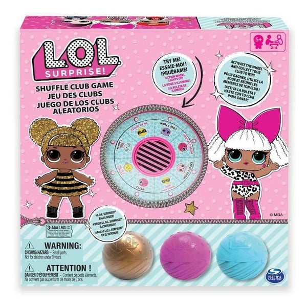 Brädspel - SPIN MASTER - L.O.L. Signaturspel 3 - För barn - Hasardspel - Familjespel