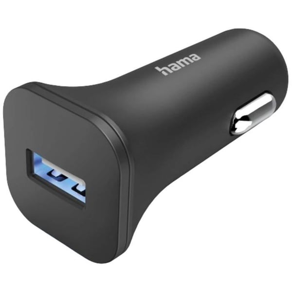 Hama Bil Laddare 6W USB-laddare 6 W 1x USB-A svart för bil, för lastbil