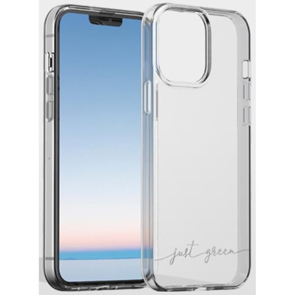 Coque - Just Green - iPhone 13 Pro Max - Återvinningsbar - Mjuk - Transparent