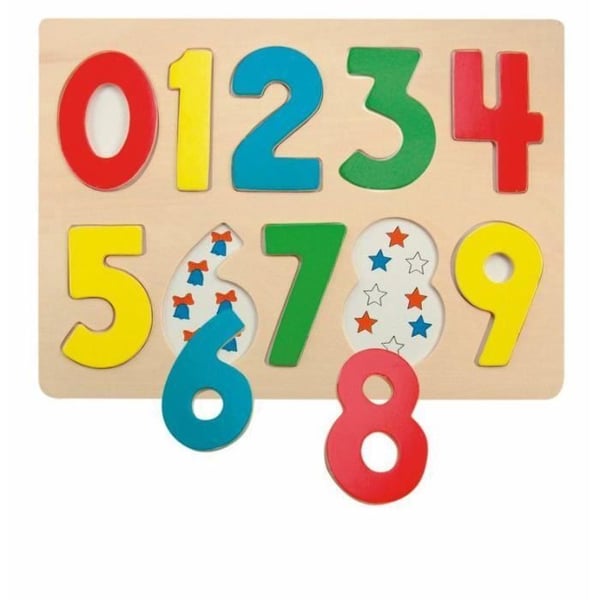 Pussel - WOODY - Woody Woody 90325 - Utbildande - Flerfärgad - 3 till 5 år