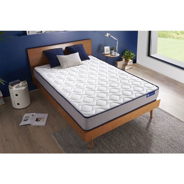 Madrass - ACTISOM - Actiflex FORM - 90x210 cm - Fickresistenta fjädrar - Minnesskum