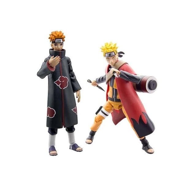 NARUTO SHIPPUDEN - Naruto Sage Mode VS Pain - Pack 2 Figur 10cm