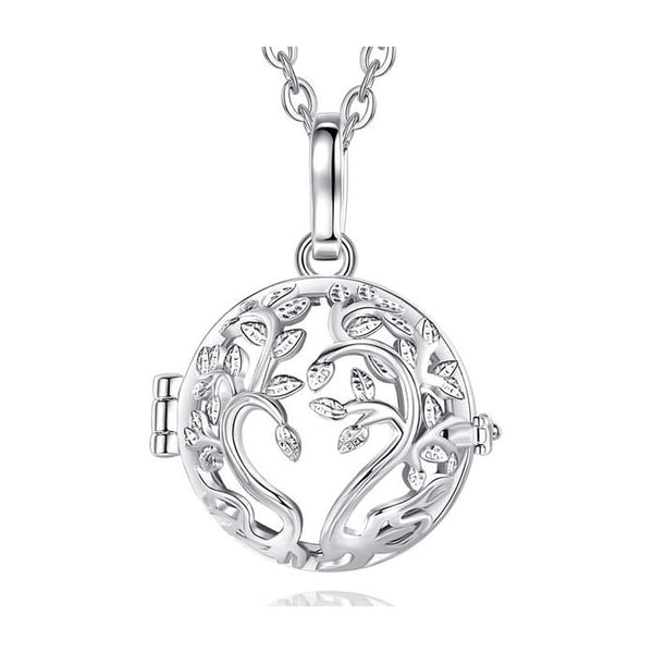 Graviditet bola halsband tree of life bur lila boll