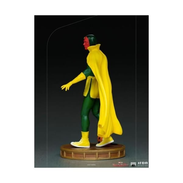 Statyett - IRON STUDIOS - WandaVision - Vision Halloween Version - 22 cm - Plast - Resin