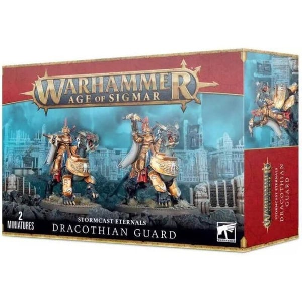 Figur - Games Workshop STORMCAST ETERNALS - Dracoth-Garde - Hög kvalitet - 1 figur