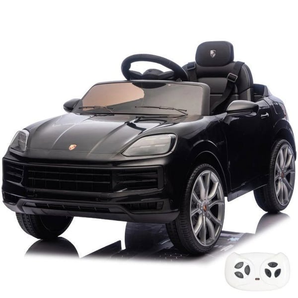 Barnens Elbil - Porsche Cayenne - 12V - 1 till 5 år - Svart