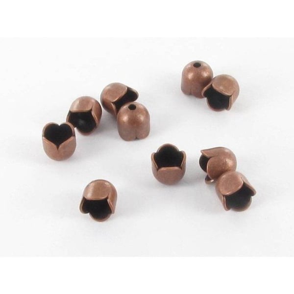 MégaCréa - Tulpanmunstycke Ø 4 mm Koppar (10-pack)