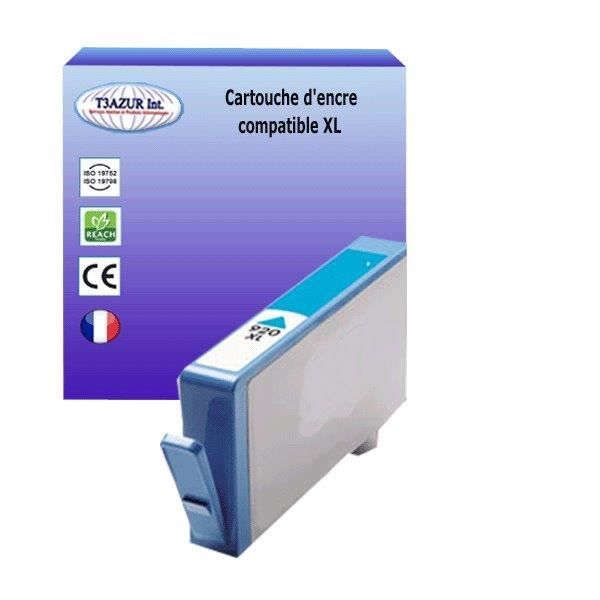 Kassett kompatibel med HP OfficeJet 7500A, 7500A Wide Format ersätter HP 920XL Gul - T3AZUR