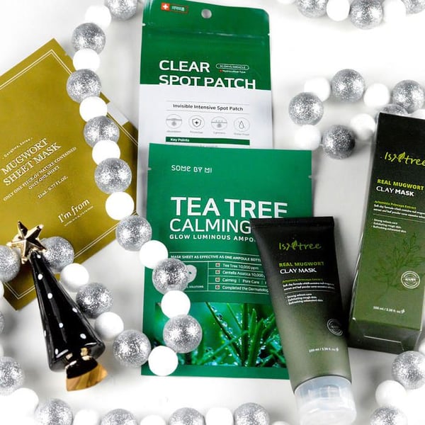 Ansigtsmaske - ISNTREE - Real Mugwort Clay Mask - 100ml - Uden alkohol - Meget tør hud