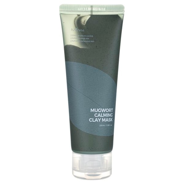 Ansigtsmaske - ISNTREE - Real Mugwort Clay Mask - 100ml - Uden alkohol - Meget tør hud