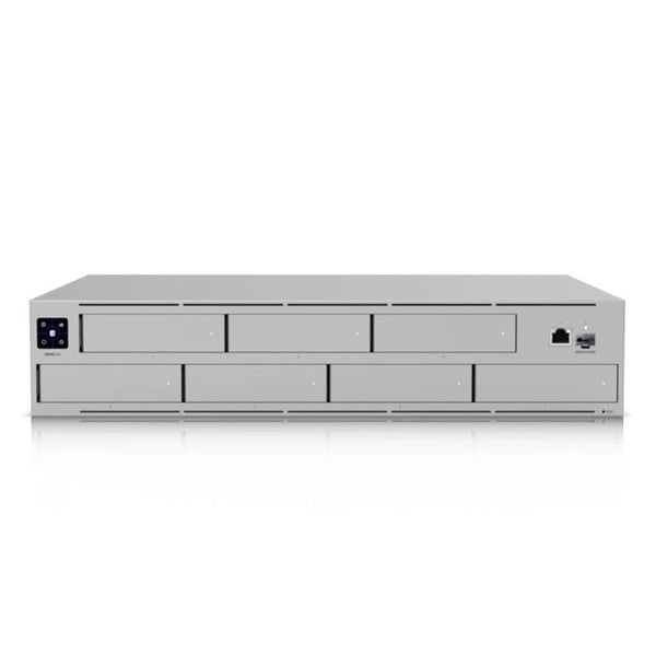 Ubiquiti UNAS-PRO-8 NAS-system 8 fack 2.5"/3.5" 16GB RAM Grå