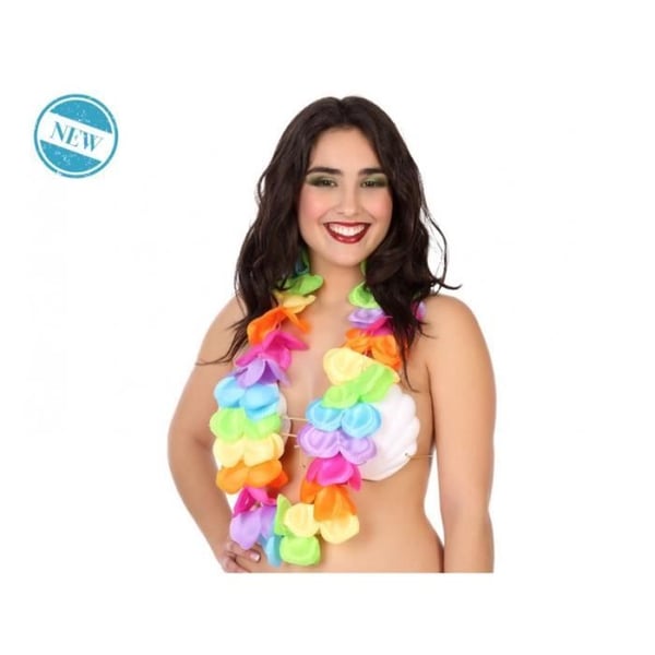 Halsband - ATOSA - Hawaiiansk - Flerfärgad - Super lyx - 63 x 14 x 7 cm