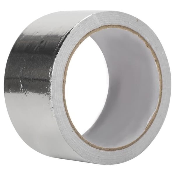 HURRISE Värmebeständig vattentät aluminiumfolietejp - Vit - Silver