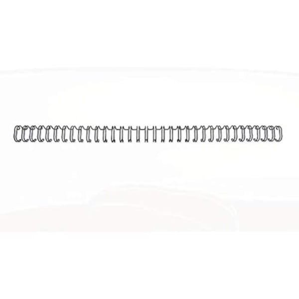 Wire Combs - GBC - WireBind - Paket med 100 - Svart - Professionell finish