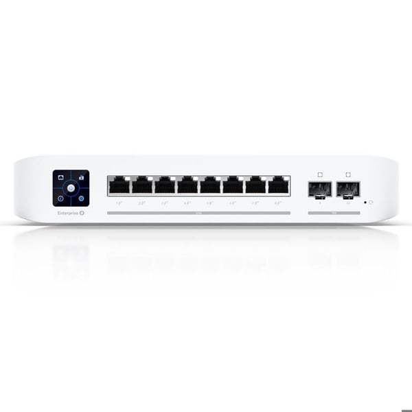Switch - UBIQUITI - USW-ENTERPRISE-8-POE - PoE - 8 portar - Garanti 2 år