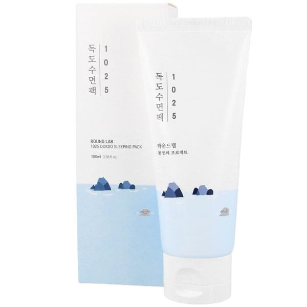 Nattmask - ROUND LAB - 1025 Dokdo - Regenererande kräm - 100ml - Intenst återfuktande
