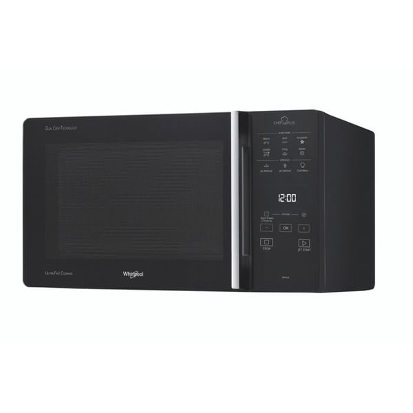 Fyra mikrovågsugnar kombinerad - WHIRLPOOL - MCP 349 BL - 25 liter - 800 Watt - Svart