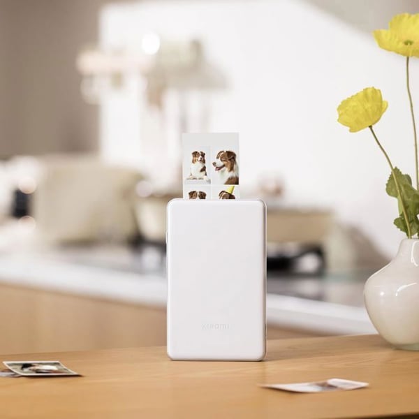 XIAOMI Bärbar Fotoprinter Pro - Fotoprinter - Hög upplösning och Snabb - Bluetooth - 1 Paket Fotopapper Inkluderat