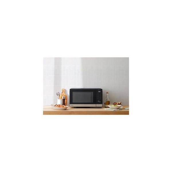 Panasonic NN-SD38QSEPG Mikrovågsugn svart, rostfritt stål 1000 W LCD-skärm