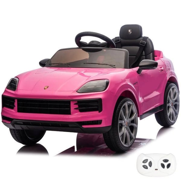 Barnens Elbil - Porsche Cayenne - 12V - 1 till 5 år - Rosa