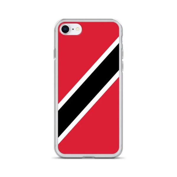 Mobilskal - PIXELFORMA - iPhone 6 Plus - Flagga Trinidad och Tobago - Mjuk - Transparent