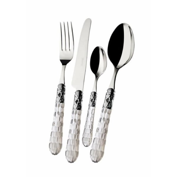 Bestick - Maison Bugatti - Bohemia - 24 delar - Rostfritt stål 18/10 - Kompakt förpackning