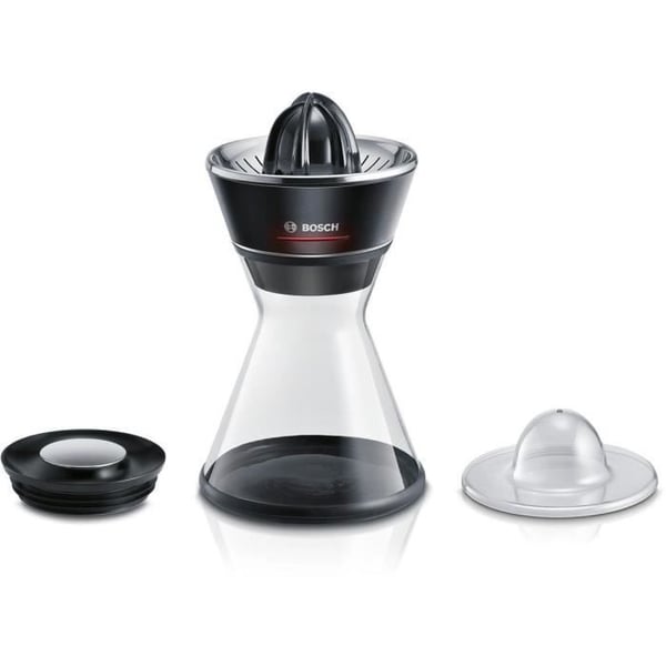 Citruspress - BOSCH - MCP72GPB VitaStyle Citro - Svart / borstat rostfritt stål - 40 W - LED - 1 L glasbehållare - universalkon