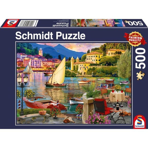 Pussel för vuxna - SCHMIDT SPIELE - Italiensk väggmålning - 500 bitar