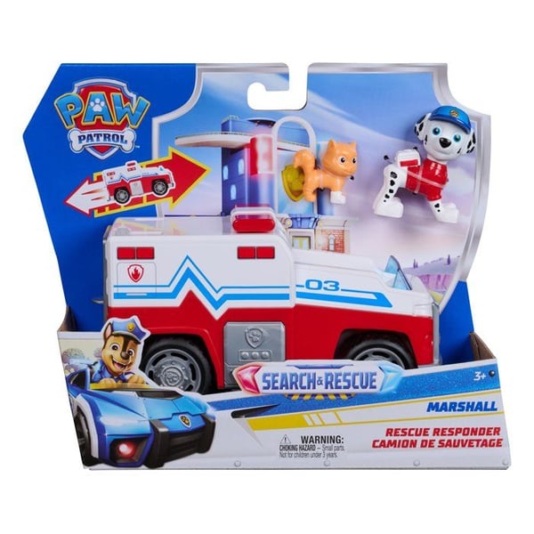 Fordon och figur - Marcus - Sök & Räddning - Paw Patrol