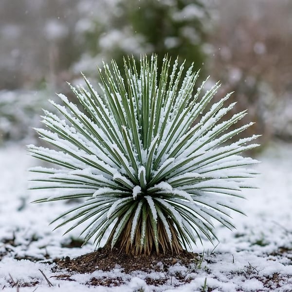 Palmlilja Yucca Rostrata - 24 cm kruka 60 cm hög