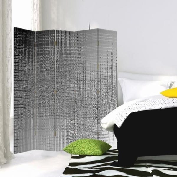 Legendarte - Skärm - Skiljevägg med dubbelsidigt tryck Industrial Effect cm. 180x170 (5x)