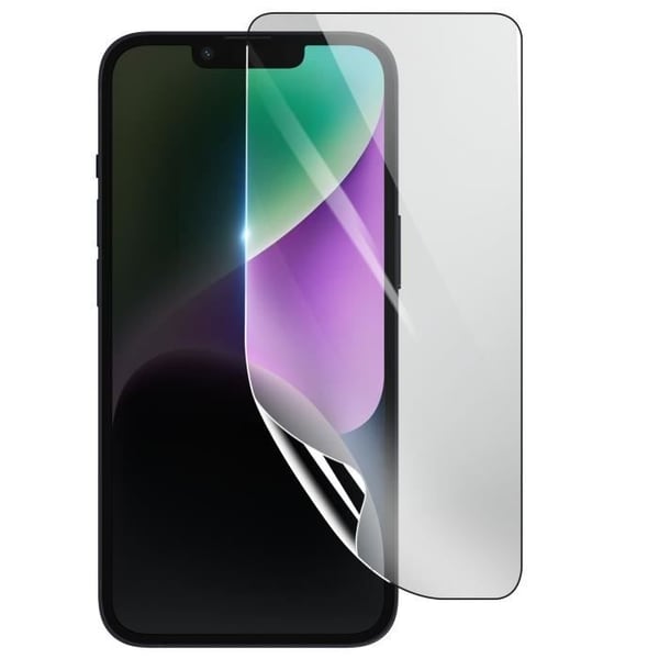 Skärmskydd - 3MK - iPhone 14 - Stötsäker Hydrogel - Reptålig - Självregenererande