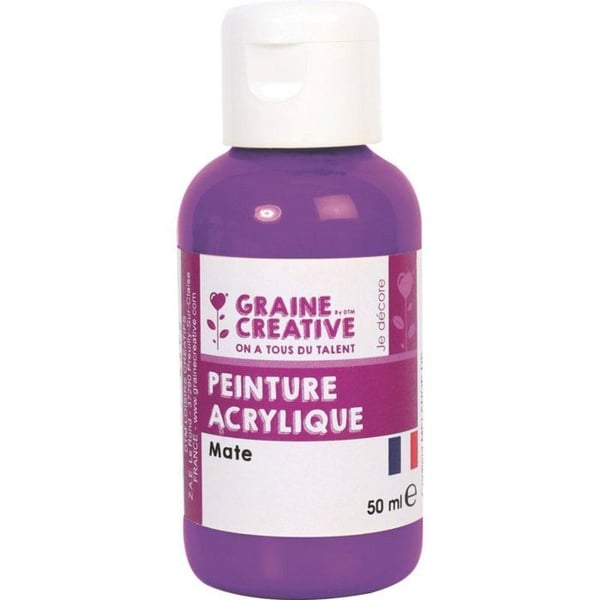 AKRYLFÄRG 50ML PLUM