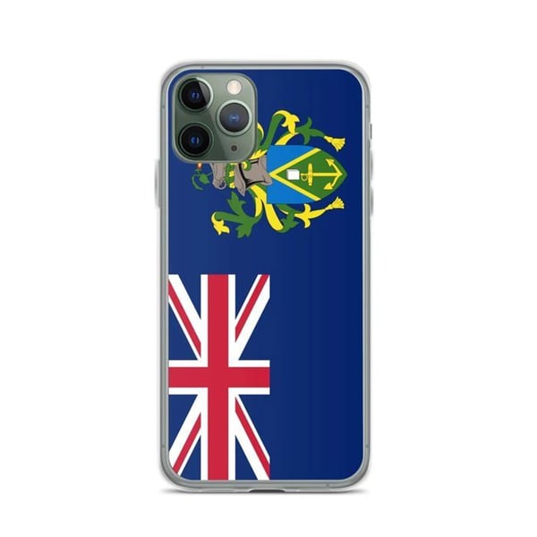 Mobilskal - PIXELFORMA - Pitcairnöarnas flagga - Kompatibel med iPhone 11 Pro - Mjuk - Hållbar