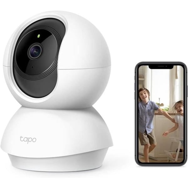 WiFi övervakningskamera - TP-Link Tapo C210 - inomhus 2K (3MP) UHD - Rörelsedetektering - för bebisar eller djur