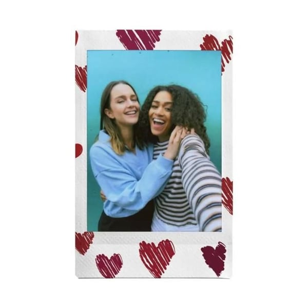 Papper Instax Mini X 10 filmer hjärta