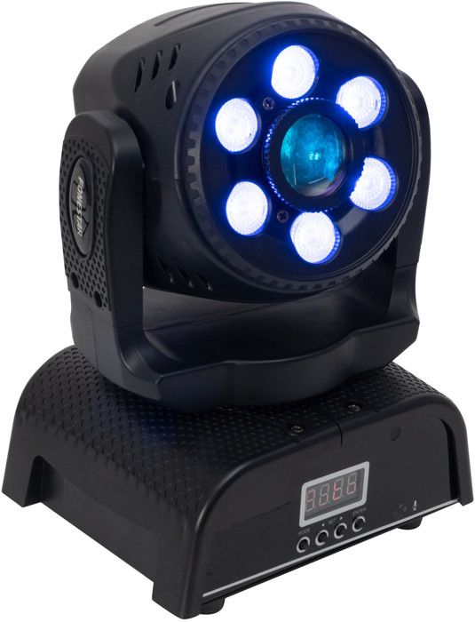 LED Spot Wash DMX RGBW+W LED Rörlig Huvud DMX RGBW+W