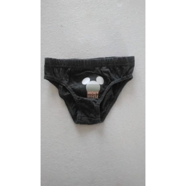 Slips Kille - Mickey Disney - Set om 3 - 100% Bomull - Multikolor - Vit