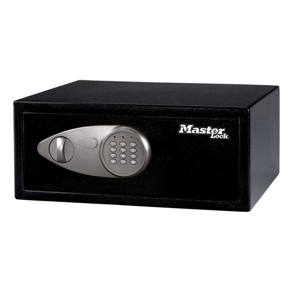 MASTERLOCK X075ML 22L kassaskåp - elektronisk kombination - perfekt för bärbar dator, smycken